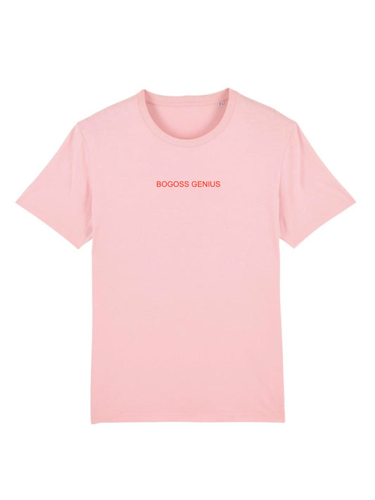Pink short-sleeved t-shirt