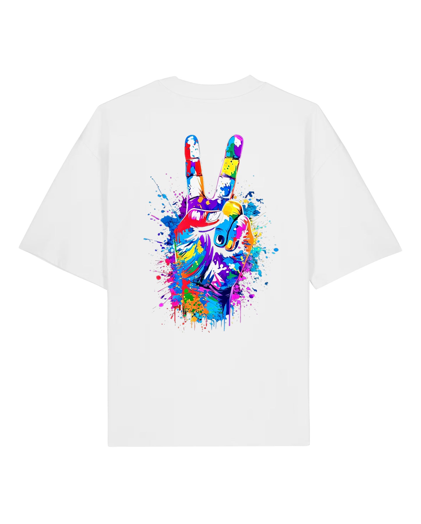 T-Shirt Blanc Victory - Coton Premium Unisexe