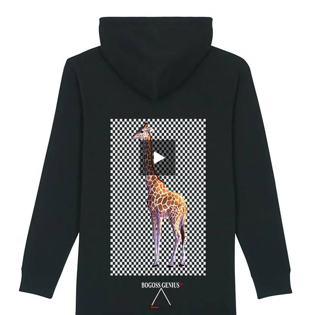 Sweat à capuche Logo - bogossgenius