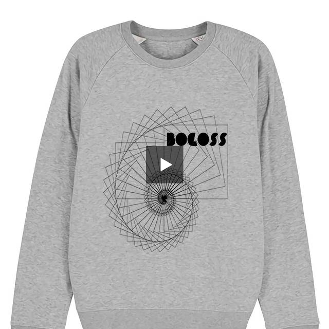 spirale sweatshirt gris - bogossgenius