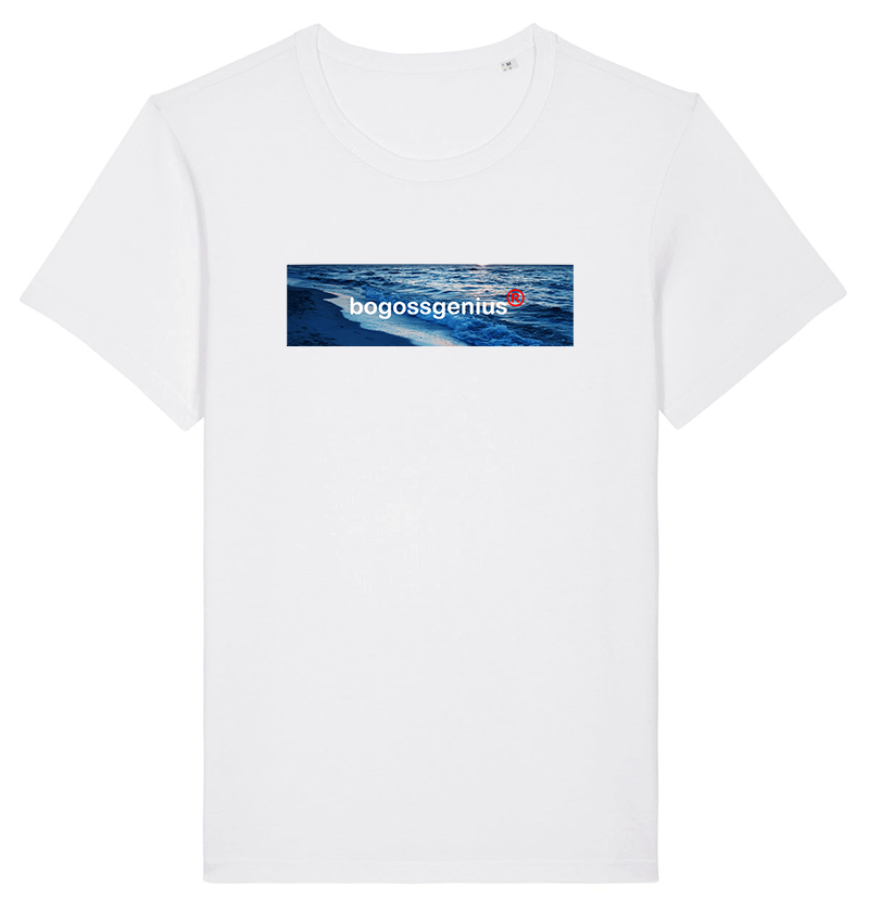 La Mer white BG print t-shirt