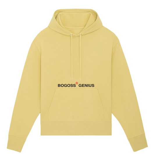 Iconic unisex hooded sweatshirt in jojoba color