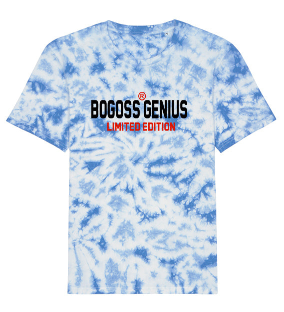 T-shirt psychédélique bleu ciel ltd - bogossgenius
