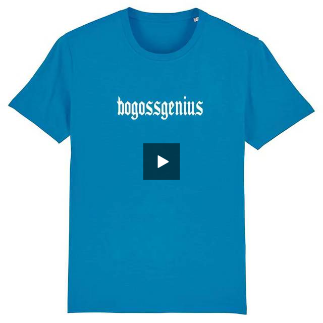 tee shirt bleu azur seagram - bogossgenius