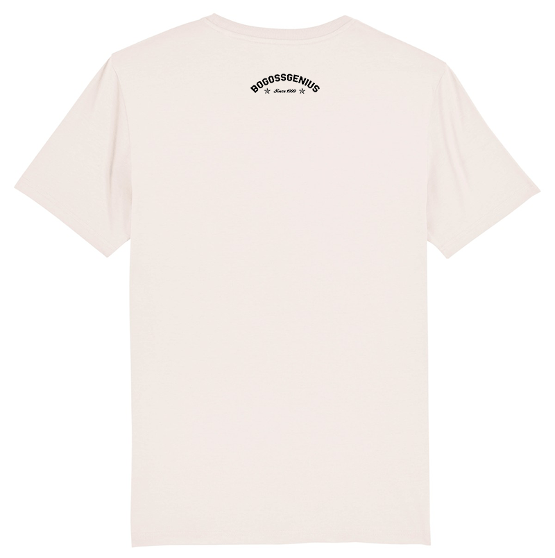 T-SHIRT COTON BIO VINTAGE WHITE ALIEN GRAFFITI BUS - bogossgenius