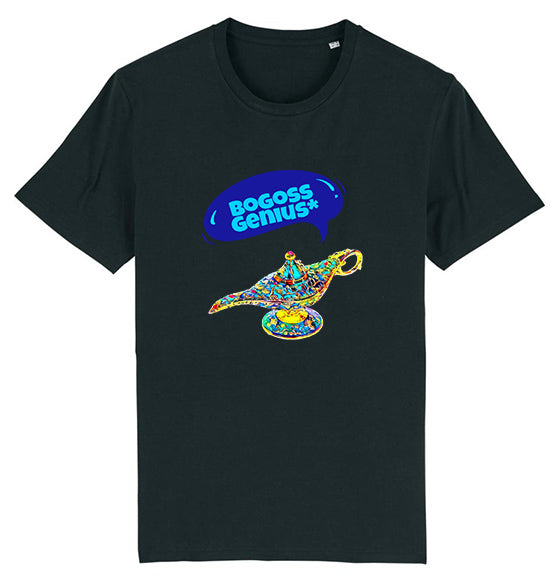 Lampe du Génie Bogoss Genius® t-shirt noir - bogossgenius