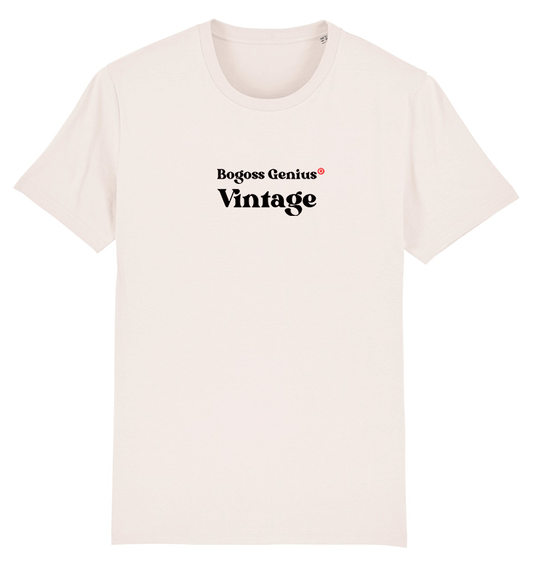 Camiseta blanca vintage Bogoss Genius®
