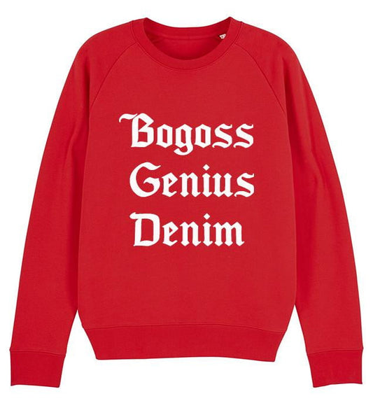 Bogoss Genius Denim Sweat Rouge - bogossgenius