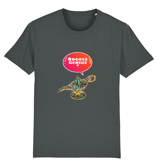 Lampe du Génie t-shirt gris - bogossgenius