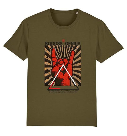 FINGERS T-SHIRT IMPRIME - bogossgenius