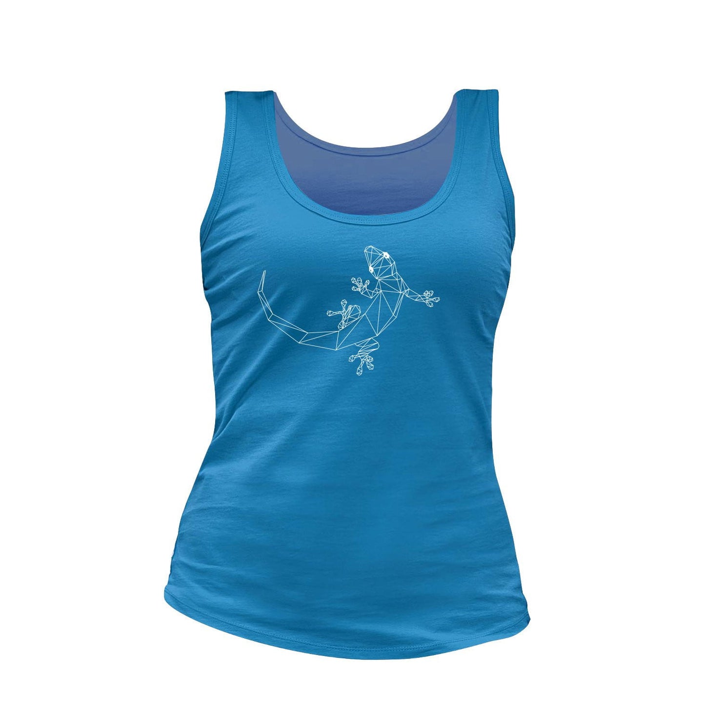 Débardeur femme Lézard gecko imprimé - bogossgenius