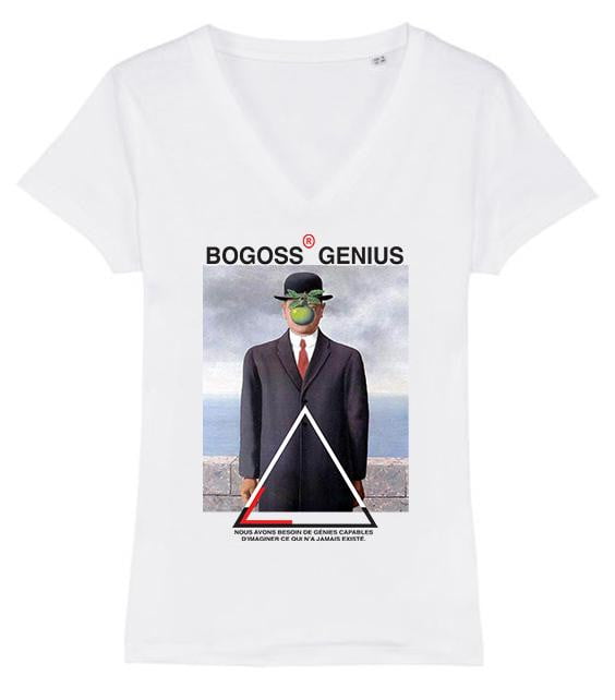 Fils de l'Homme Magritte T-SHIRT BOGOSSGENIUS - bogossgenius