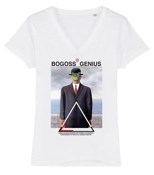Fils de l'Homme Magritte T-SHIRT BOGOSSGENIUS - bogossgenius