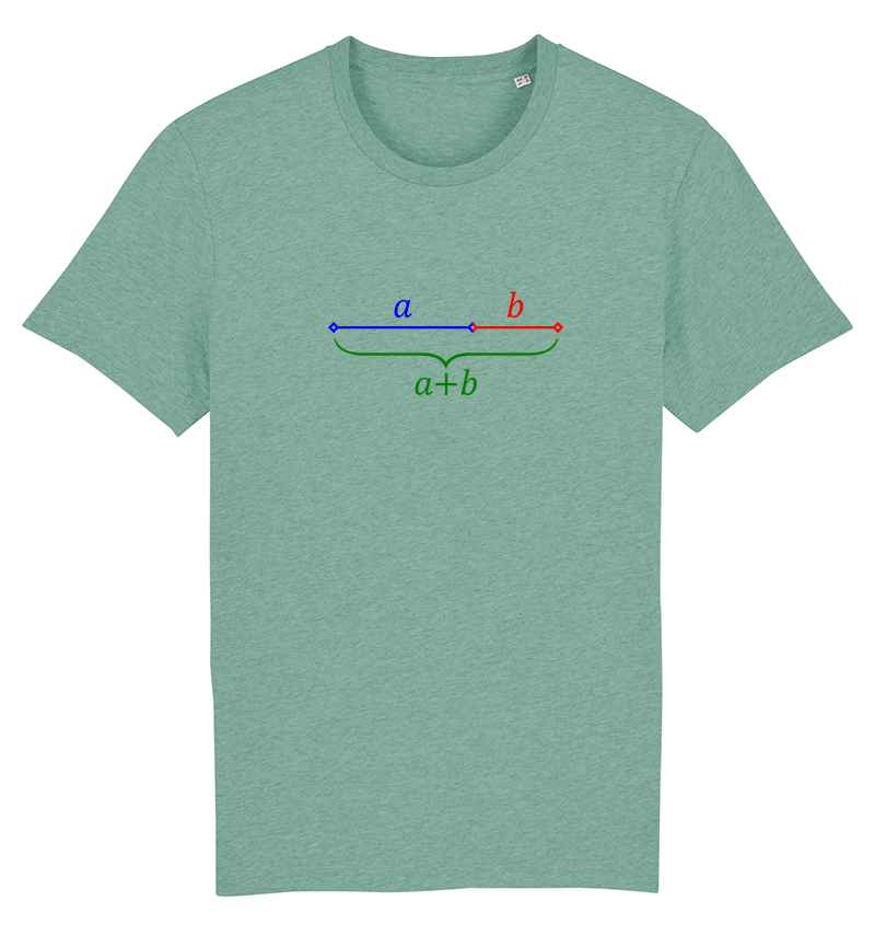 THE GOLDEN RATIO T-SHIRT CHAMELEON GREEN BG - bogossgenius