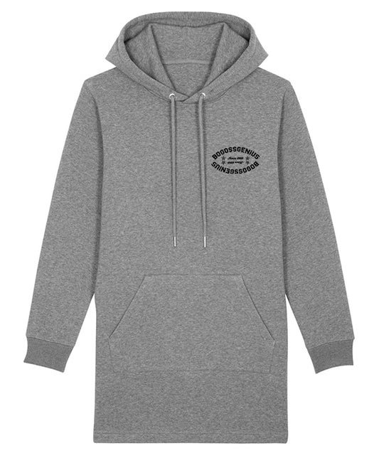 Robe sweat-shirt à capuche imprimé girafe-bogossgenius design - bogossgenius