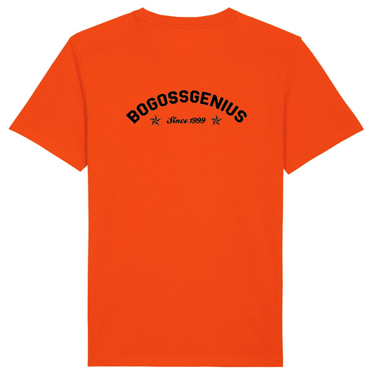 Icon skateboard tee-shirt orange tanger - bogossgenius