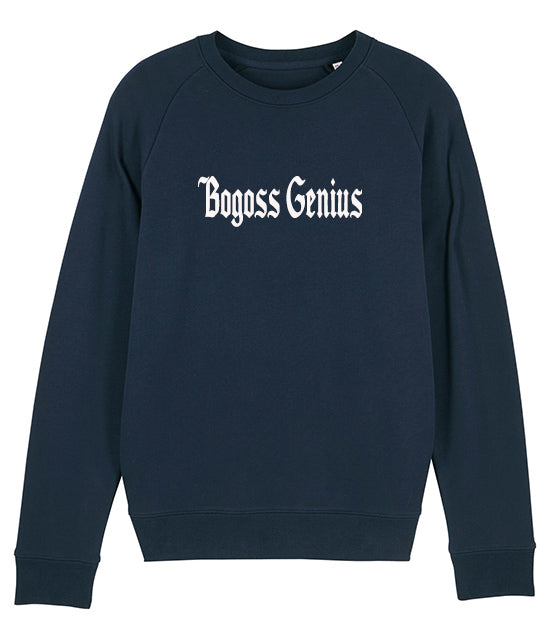 Sweatshirt Bogoss Genius french navy sgrm - bogossgenius