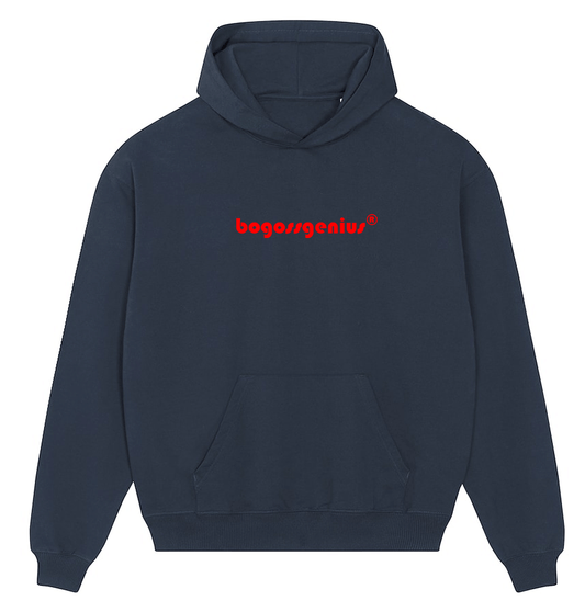 SWEATSHIRT HOODIE FRENCH NAVY BOGOSSGENIUS®