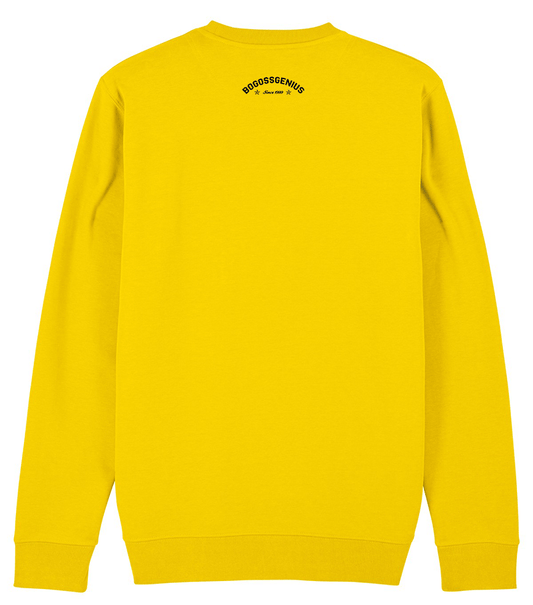 SWEAT JAUNE HOMME BOGOSSGENIUS® LE NOMBRE D'OR - bogossgenius