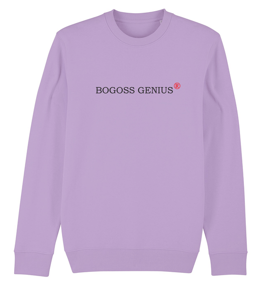 Mauve Sweatshirt Bogoss Genius® black logo