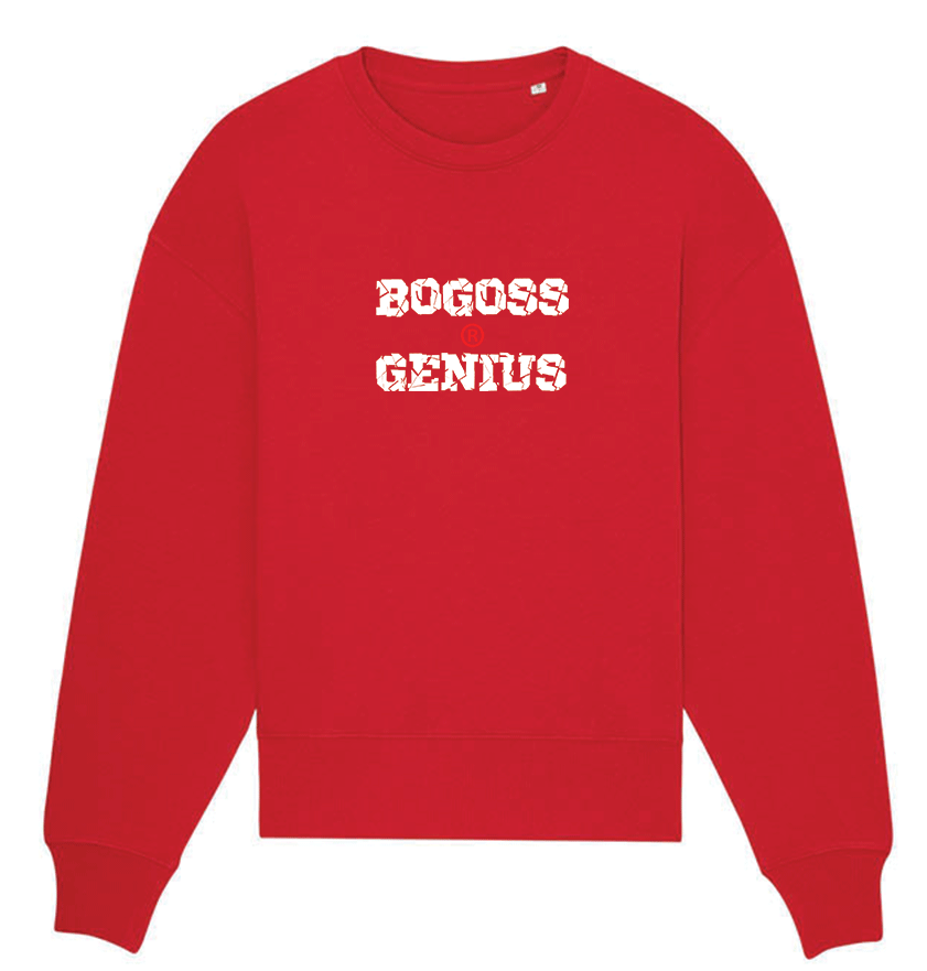 RED BOGOSS GENIUS® SWEATSHIRT