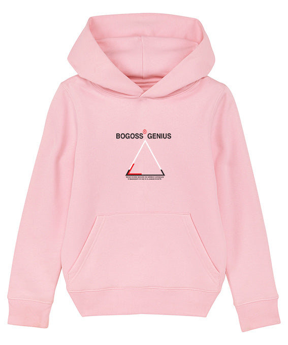 BOGOSSGENIUS®sweat à capuche cotton pink - bogossgenius