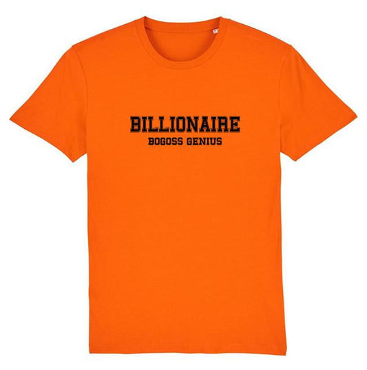 BOGOSSGENIUS BILLIONAIRE T-SHIRT MANCHES COURTES - bogossgenius