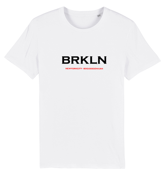 BRKLN WHITE T-SHIRT BG