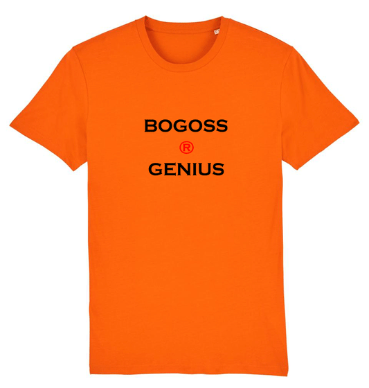 BG men's orange t-shirt