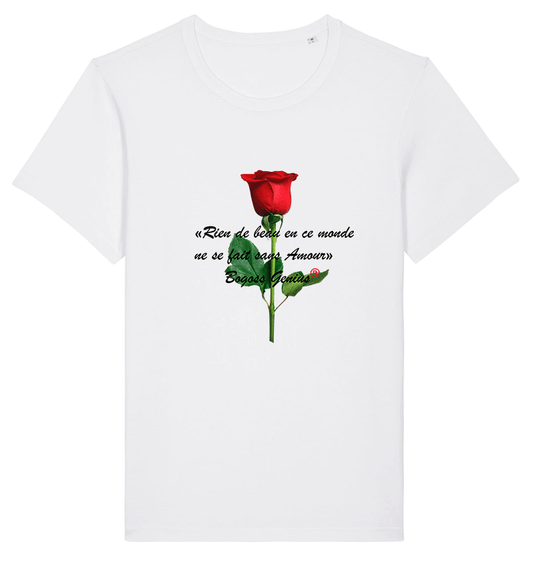 Valentine's Day Love Unisex White T-Shirt