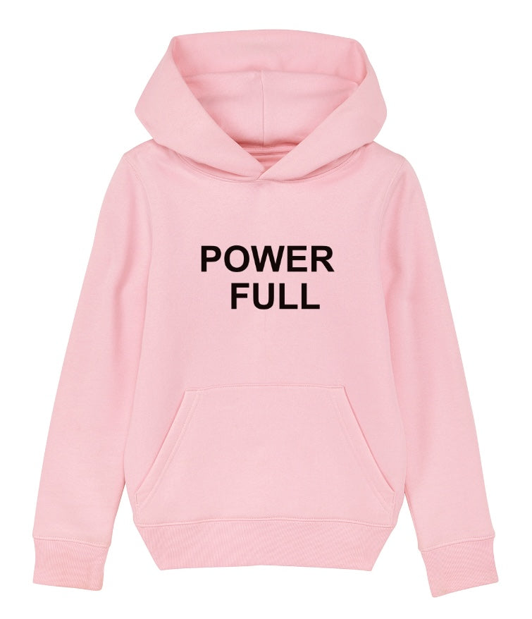 SWEAT-SHIRT HOODIES PINK POWER FULL