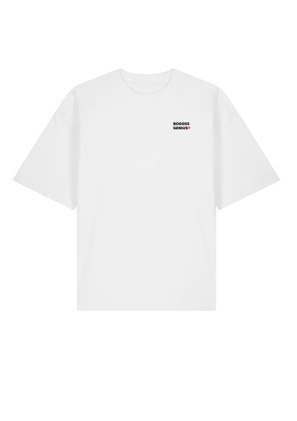 T-Shirt Blanc Imprimé Estival - Collection Beach