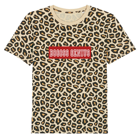 T-shirt léopard imprimé mixte - bogossgenius