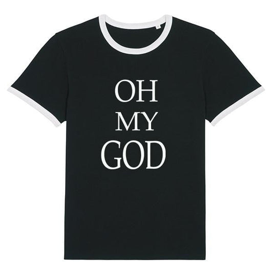 OH MY GOD Tee Shirt Noir/blanc - bogossgenius