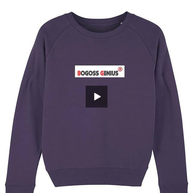 Sweat femme couleur plum - BG - bogossgenius