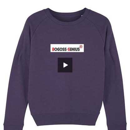 Sweat femme couleur plum - BG - bogossgenius