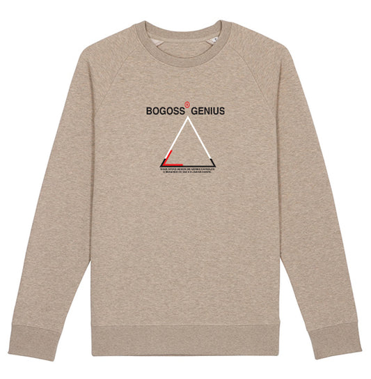 Sweat-shirt sand Logo Triangle Bogoss Genius® - bogossgenius