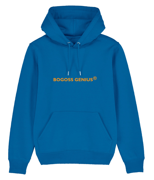 Royal Blue Hoodie Logo Box Bogoss Genius®