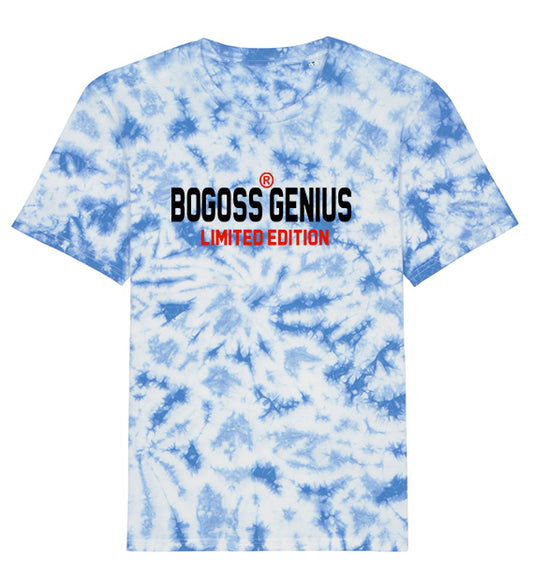 T-shirt psychédélique bleu ciel ltd - bogossgenius