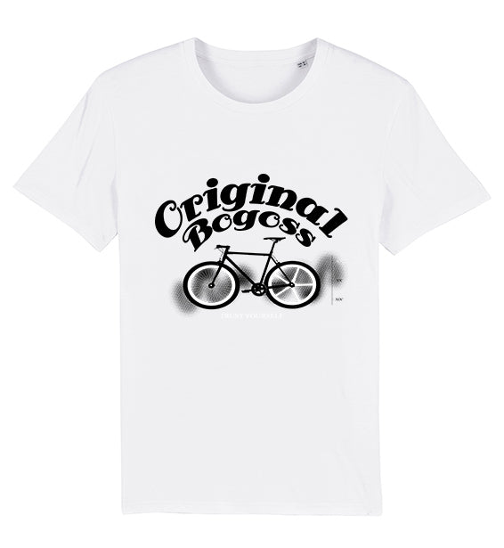 Vélo tee-shirt blanc manches courtes - bogossgenius
