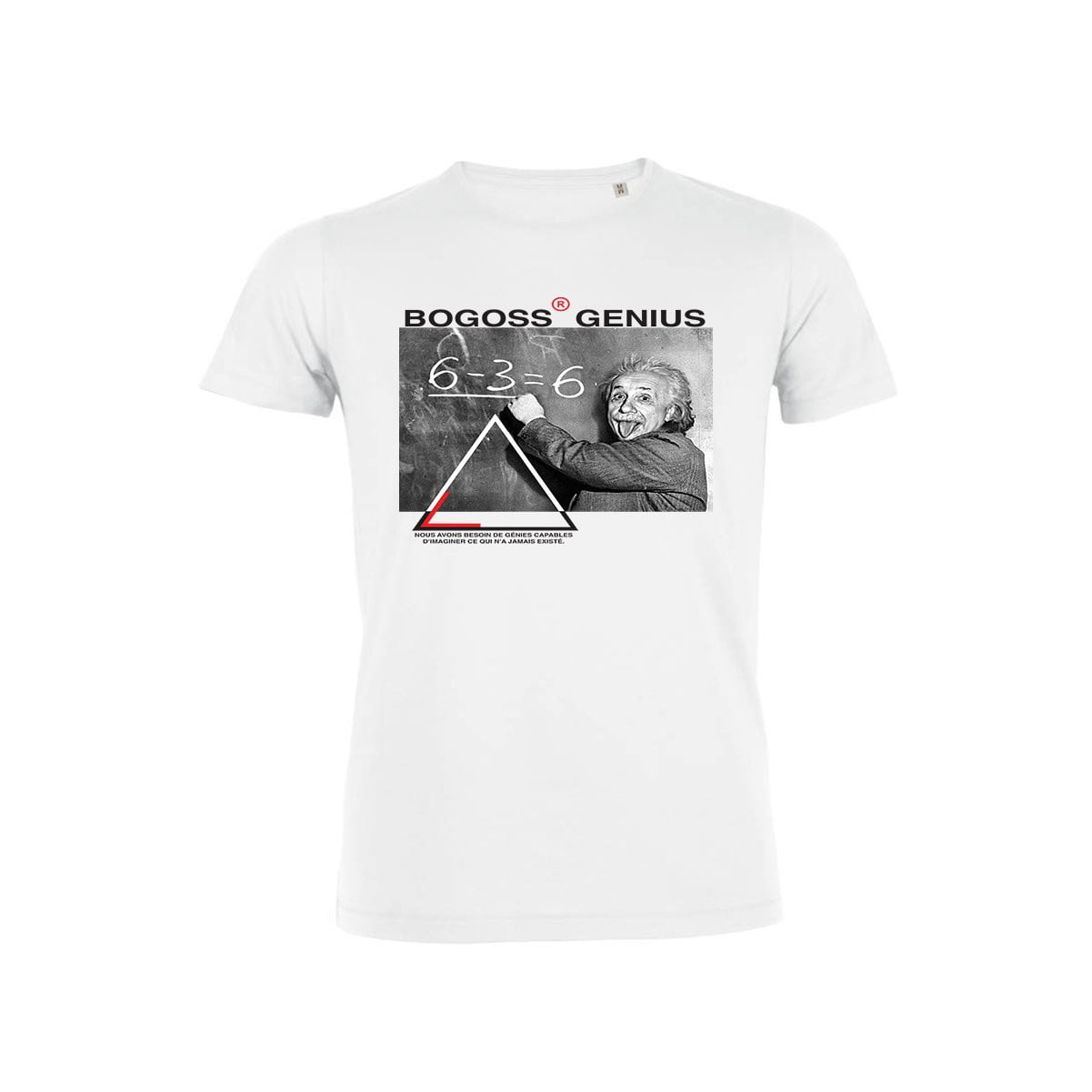 T-shirt Einstein - bogossgenius