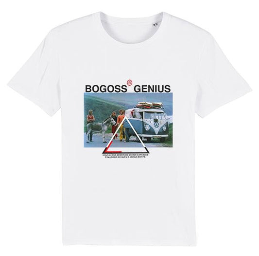 T-SHIRT COL ROND VAN SURF - bogossgenius