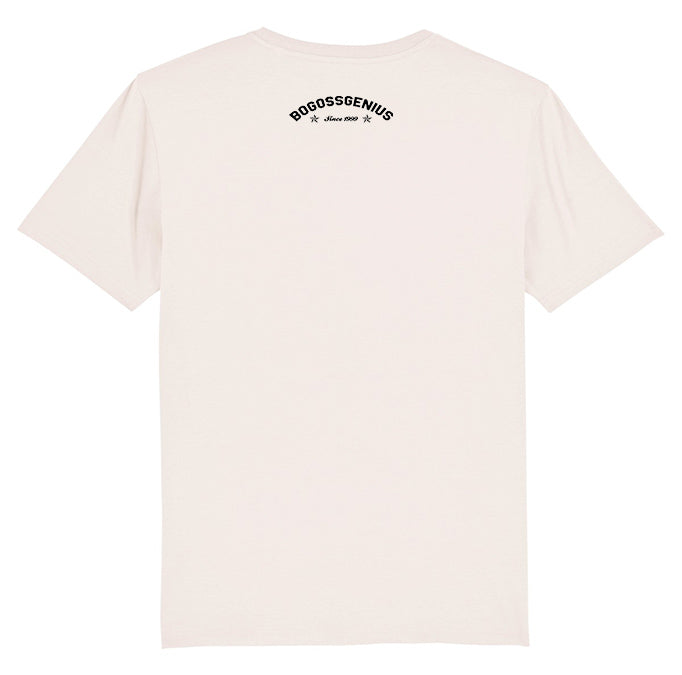 T-shirt cream heather gris chiné NO RULES NO LIMITS - bogossgenius