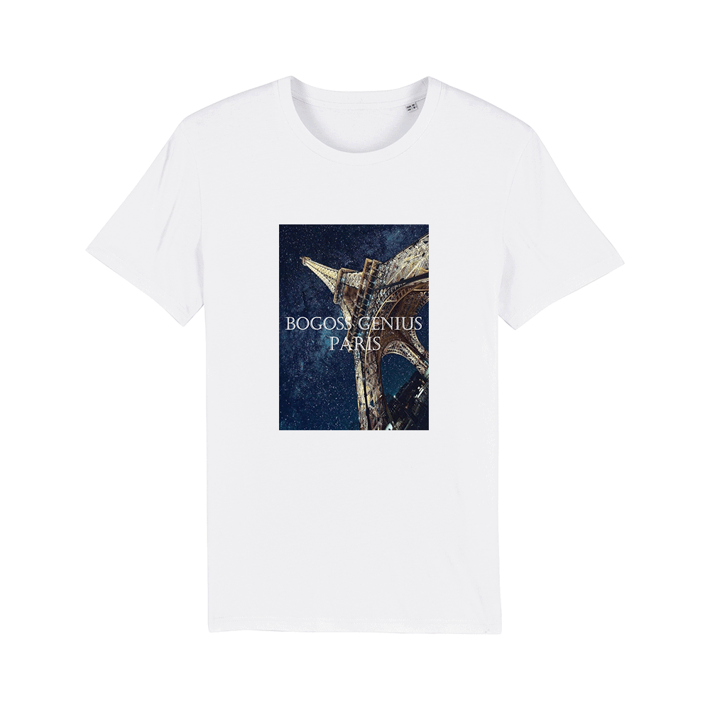 BOGOSSGENIUS® t-shirt La tour Eiffel Paris - bogossgenius