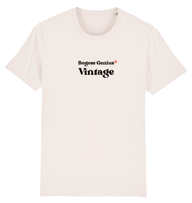 T-shirt blanc vintage Bogoss Genius®