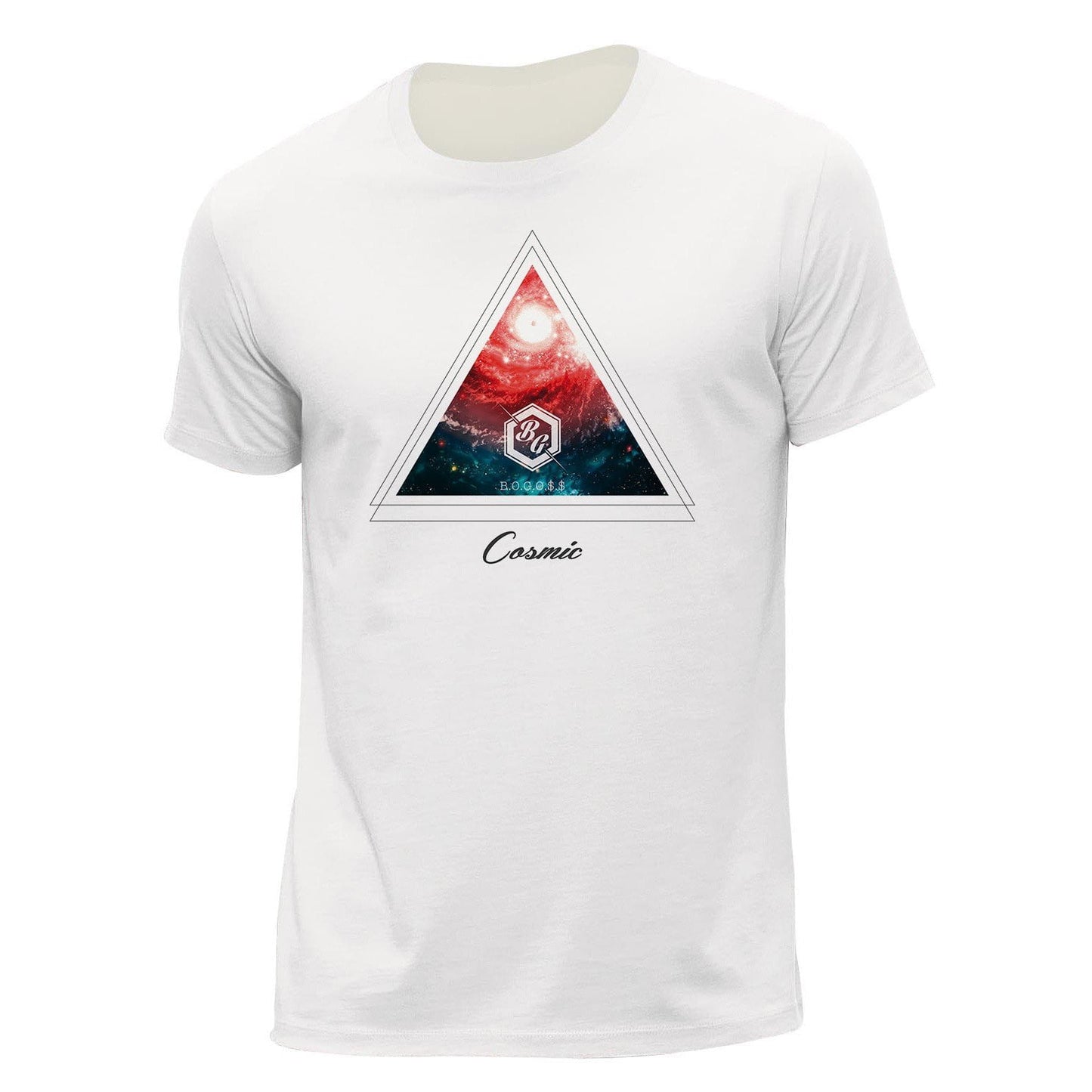 T-shirt Cosmic Imprimé - bogossgenius