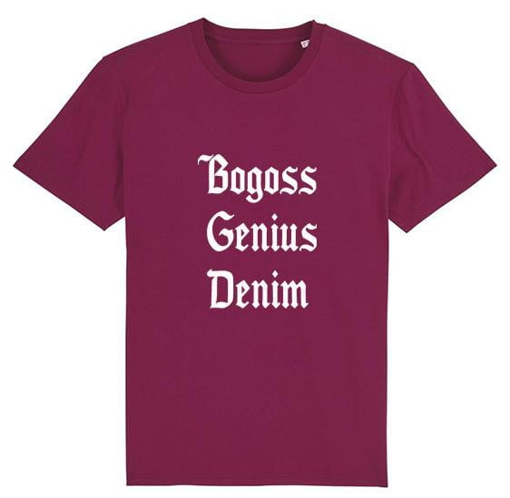 Tee shirt purple led bg denim - bogossgenius