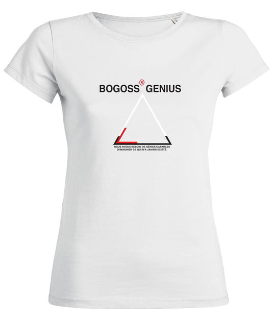 Top femme logo triangle - bogossgenius