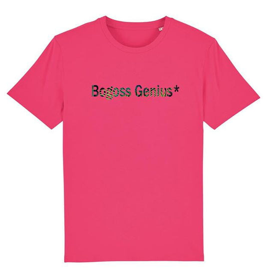 T-shirt rose Bogoss Genius* - bogossgenius