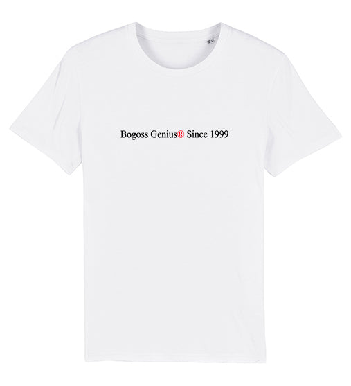 Bogoss Genius® Since 1999 t-shirt blanc - bogossgenius